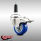 Service Caster 3 Inch 316SS Blue Poly Swivel 7/8 Inch Expanding Stem Caster Lock Brake SCC SCC-SS316TTLEX20S314-PPUB-BLUE-78 - alternate 2